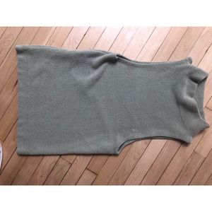 Free People mock neck sleeveless sweater